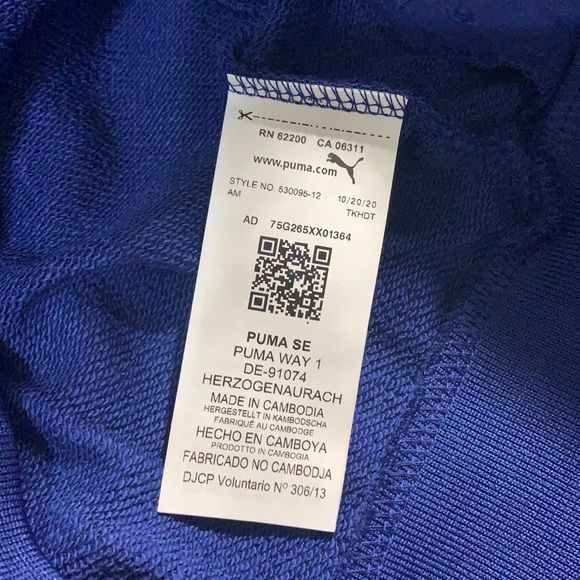 PUMA Men’s Iconic T7 Track Jacket - size M - Picture 9 of 13